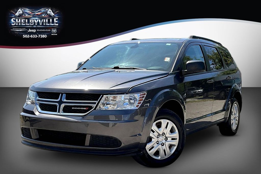 Gray (Granite Crystal Metallic Clearcoat) 2018 Dodge Journey SUV / Crossover Front-Wheel Drive 4-Speed Automatic