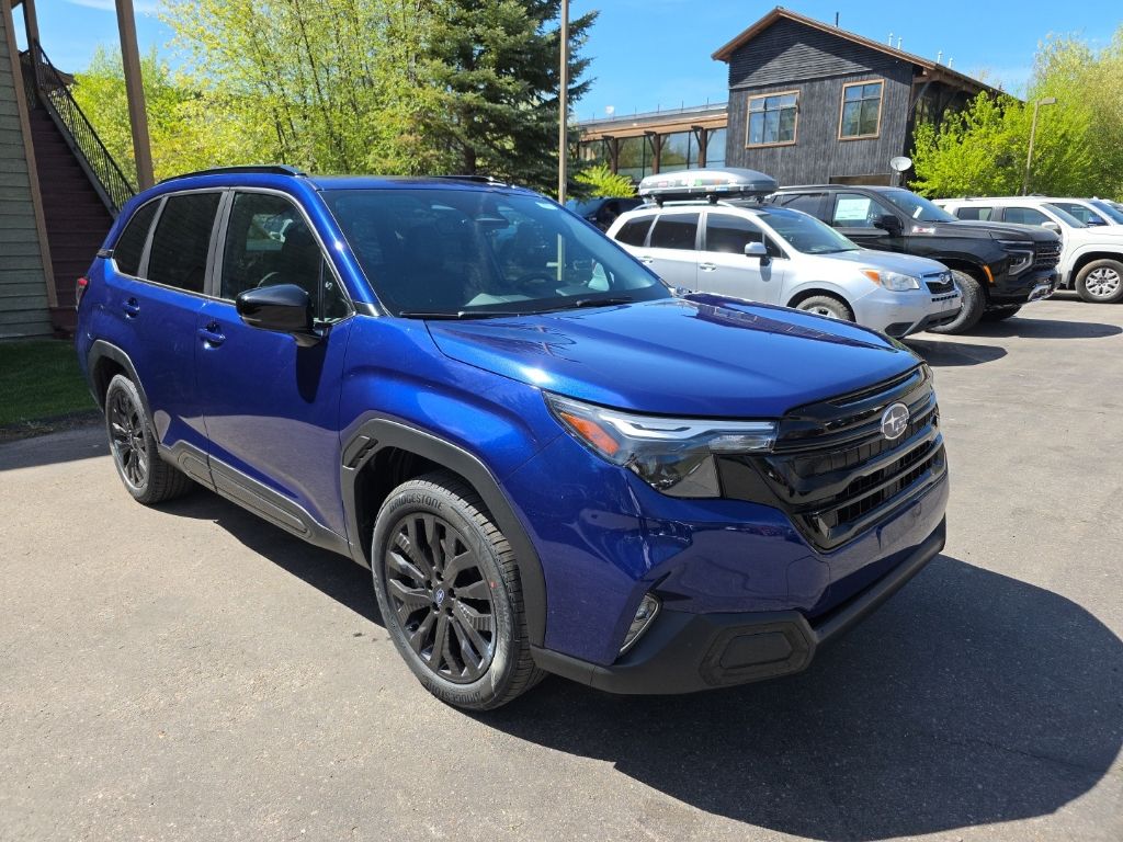Sapphire Blue Pearl 2026 Subaru Forester SUV / Crossover All-Wheel Drive Continuously Variable Transmission