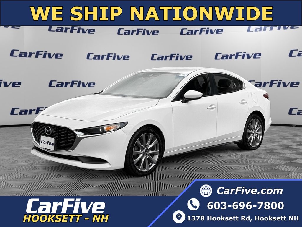 Snowflake White Pearl Mica 2020 Mazda MAZDA3 Select Sedan FWD Sedan Front-Wheel Drive 6-Speed Automatic