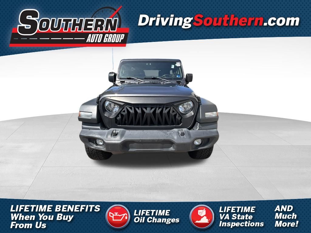 Gray (Granite Crystal Metallic Clearcoat) 2022 Jeep Wrangler SUV / Crossover Four-Wheel Drive 8-Speed Automatic