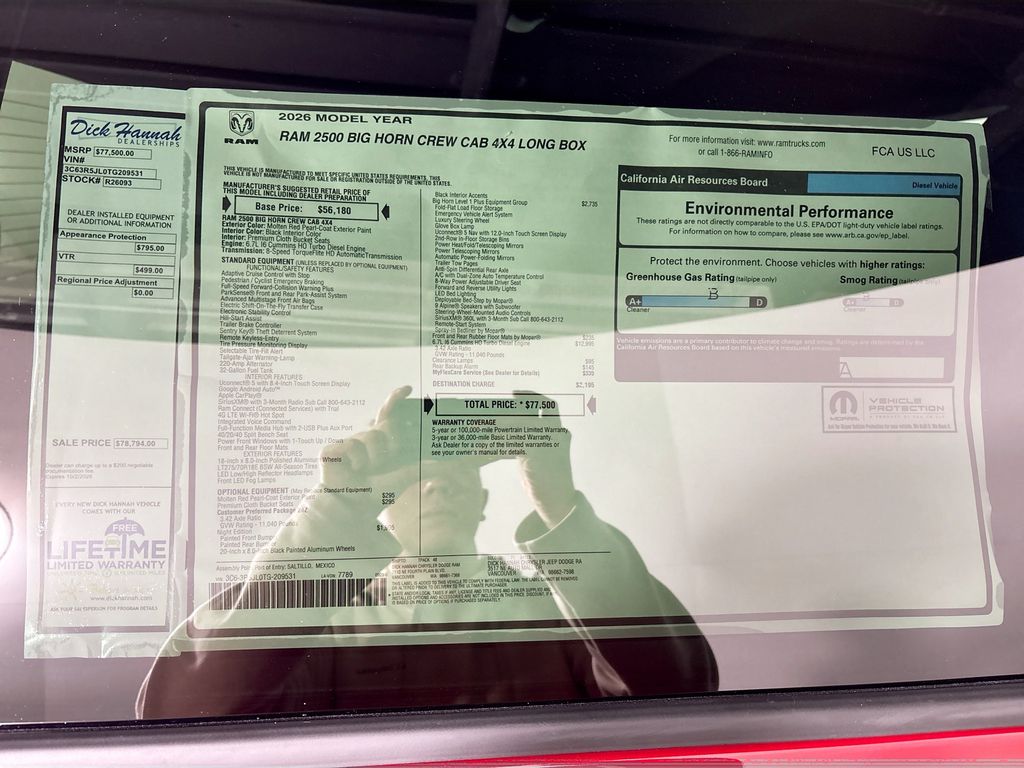 2026 Ram 2500 Big Horn