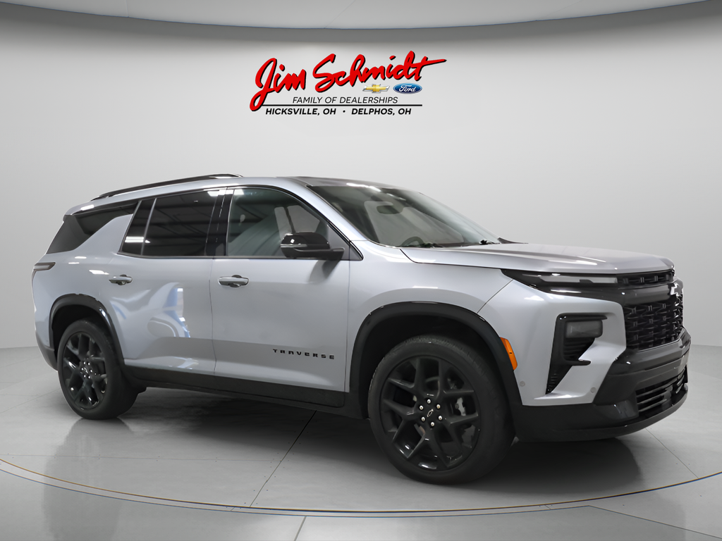 Sterling Gray Metallic 2024 Chevrolet Traverse SUV / Crossover Front-Wheel Drive 8-Speed Automatic