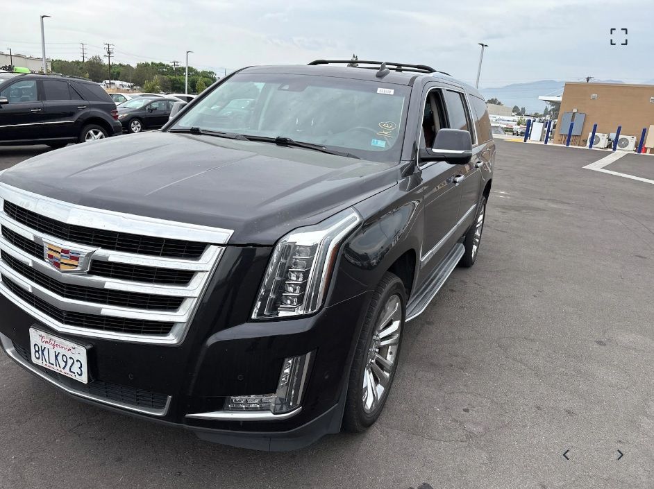 Manhattan Noir Metallic 2019 Cadillac Escalade ESV SUV / Crossover Four-Wheel Drive 