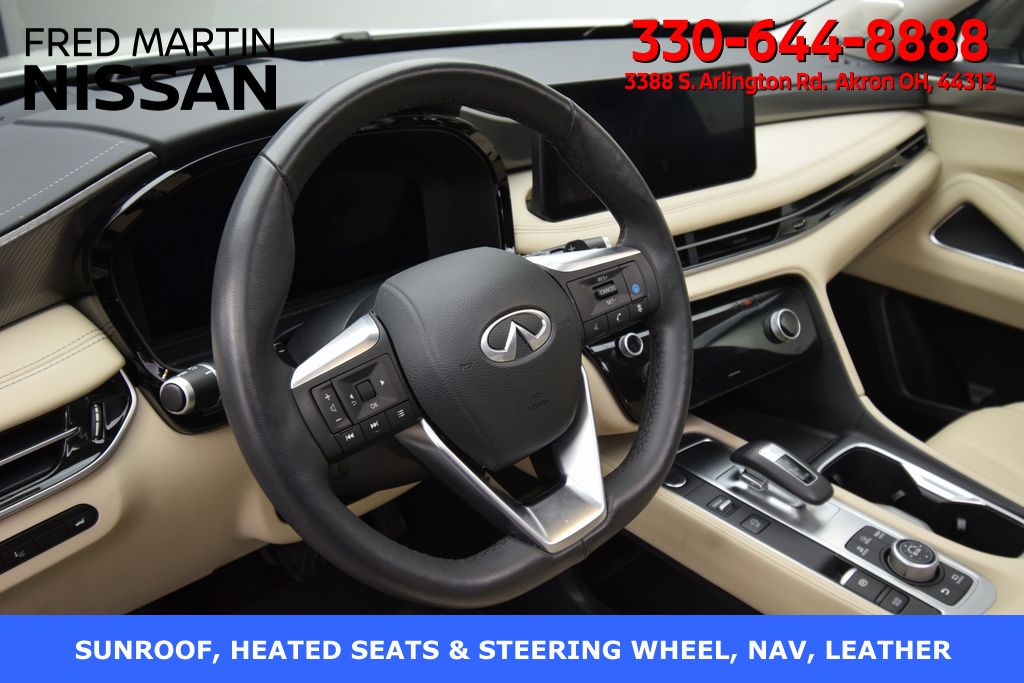 used 2025 INFINITI QX60 car, priced at $46,500