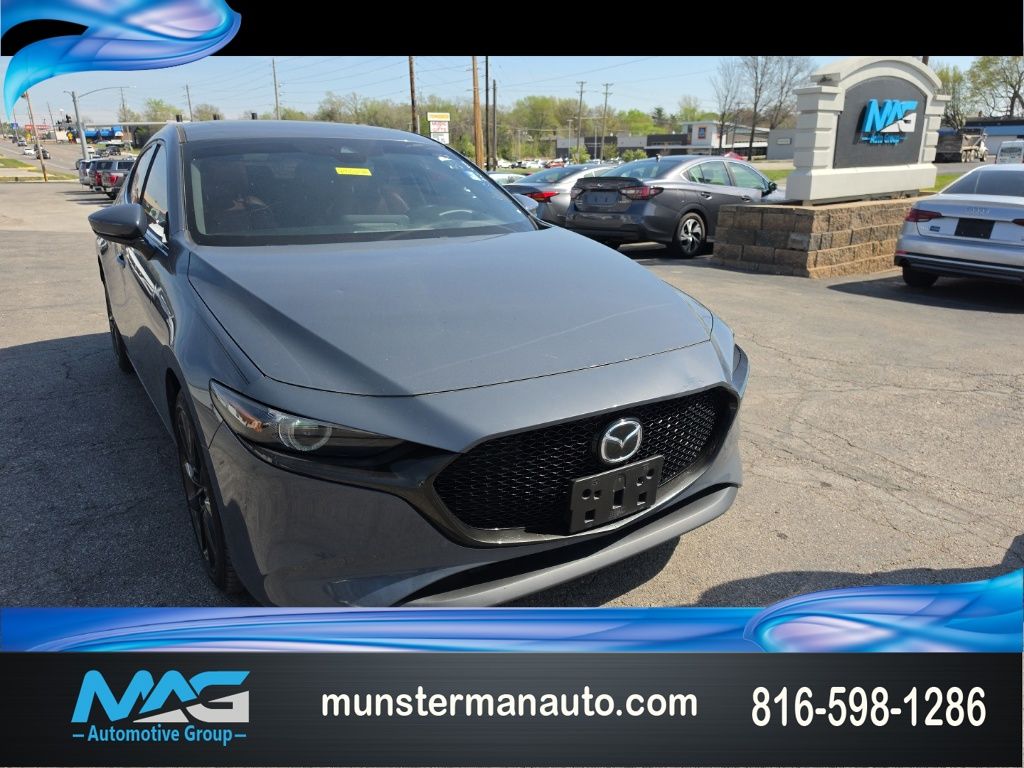 Polymetal Gray Metallic 2022 Mazda MAZDA3 Premium Hatchback FWD Hatchback Front-Wheel Drive 6-Speed Automatic