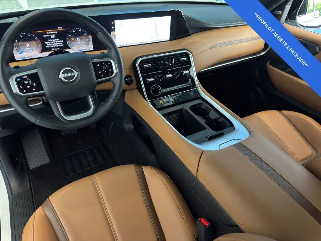 2025 Nissan Armada SL White at Central Houston Nissan