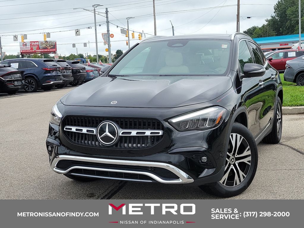 Black 2025 Mercedes-Benz GLA SUV / Crossover All-Wheel Drive 8-Speed Dual Clutch