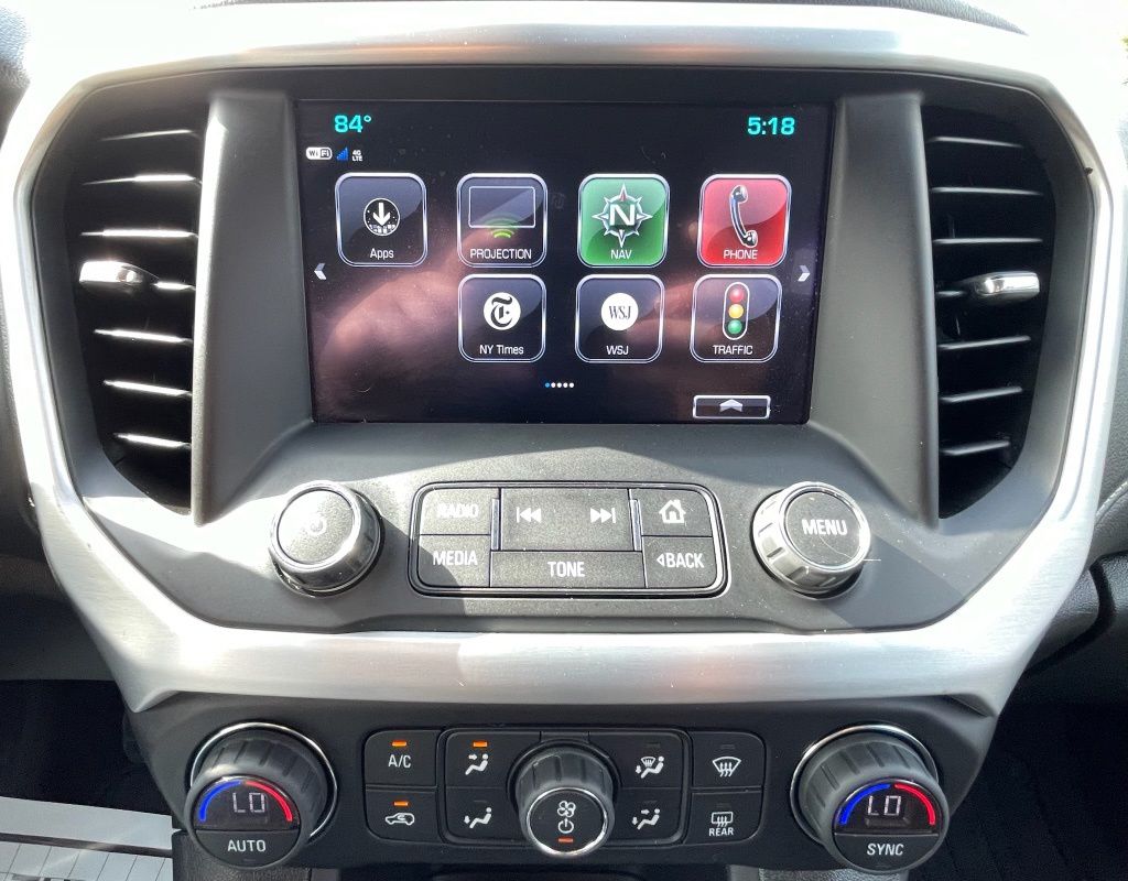 2018 GMC Acadia SLT-1 White at Autostrade