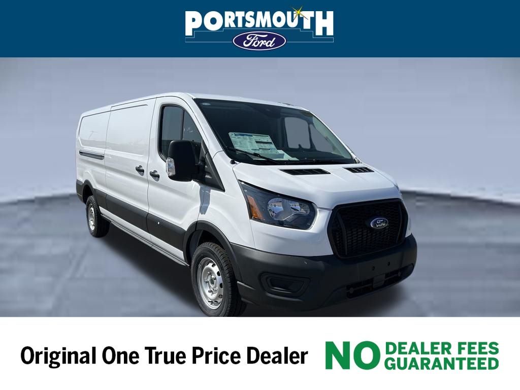 Oxford White 2025 Ford Transit Cargo 250 Low Roof RWD Van Rear-Wheel Drive