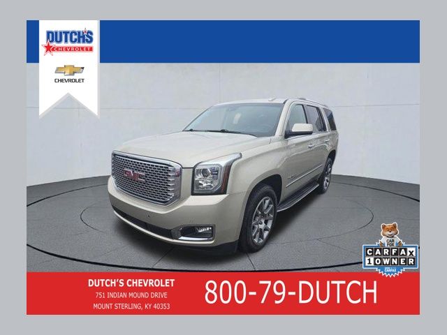 Sparkling Silver Metallic 2016 GMC Yukon Denali 4WD SUV / Crossover Four-Wheel Drive 8-Speed Automatic