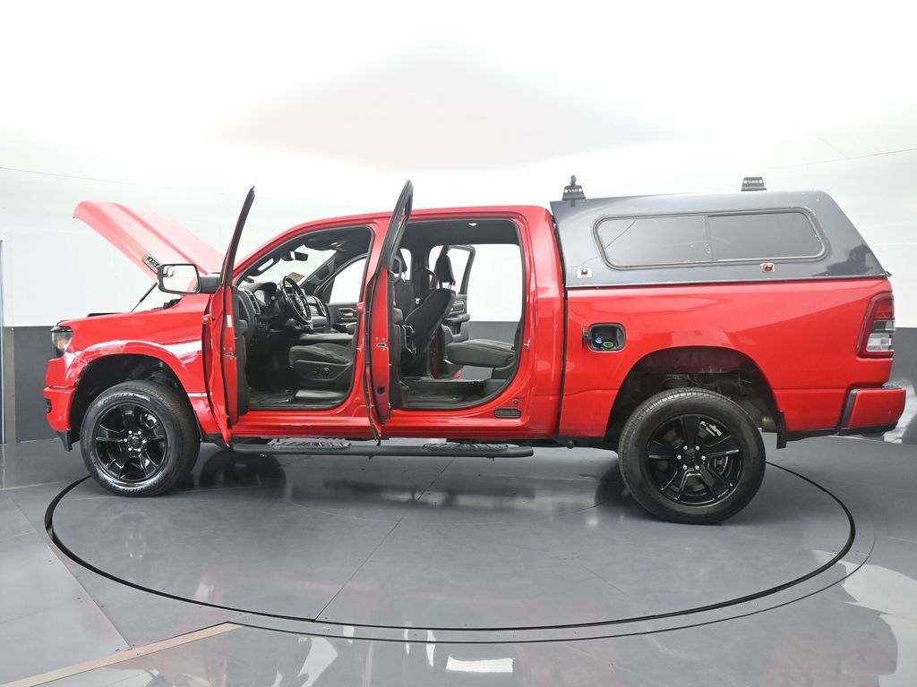 Used 2022 Flame Red Clearcoat Ram Big Horn/Lone Star image 76