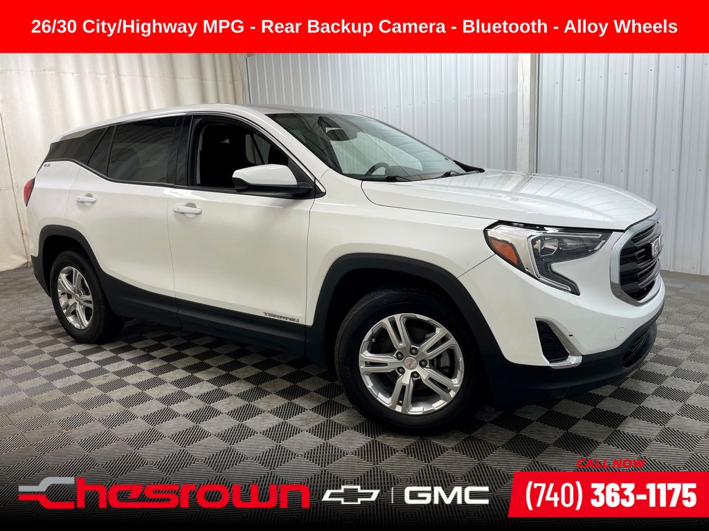 Summit White 2019 GMC Terrain SUV / Crossover Front-Wheel Drive 9-Speed Automatic