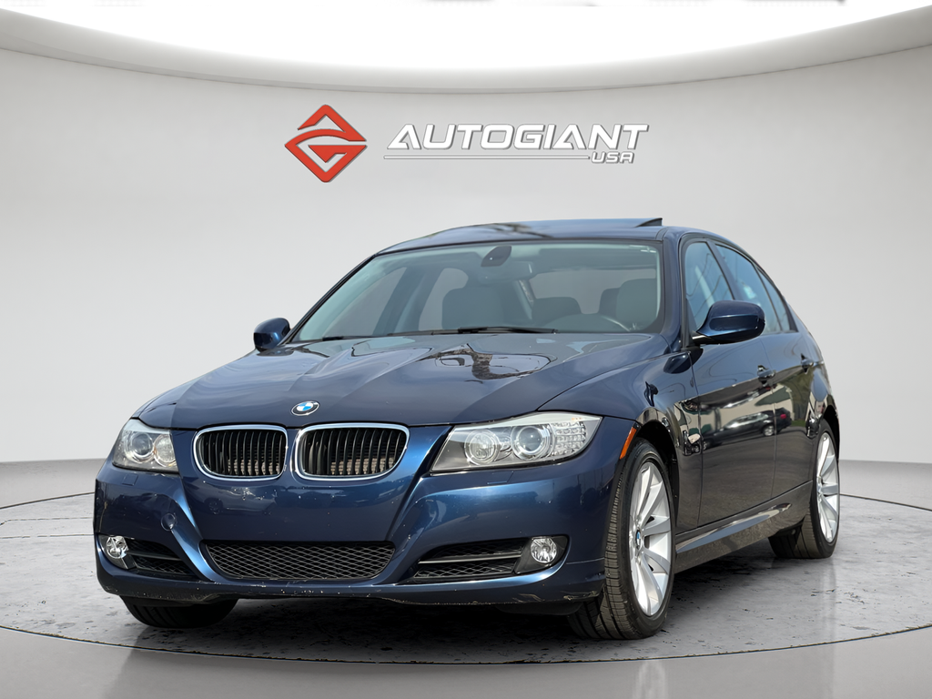 Deep Sea Blue Metallic 2011 BMW 3 Series 328i Sedan RWD Sedan Rear-Wheel Drive 6-Speed Automatic