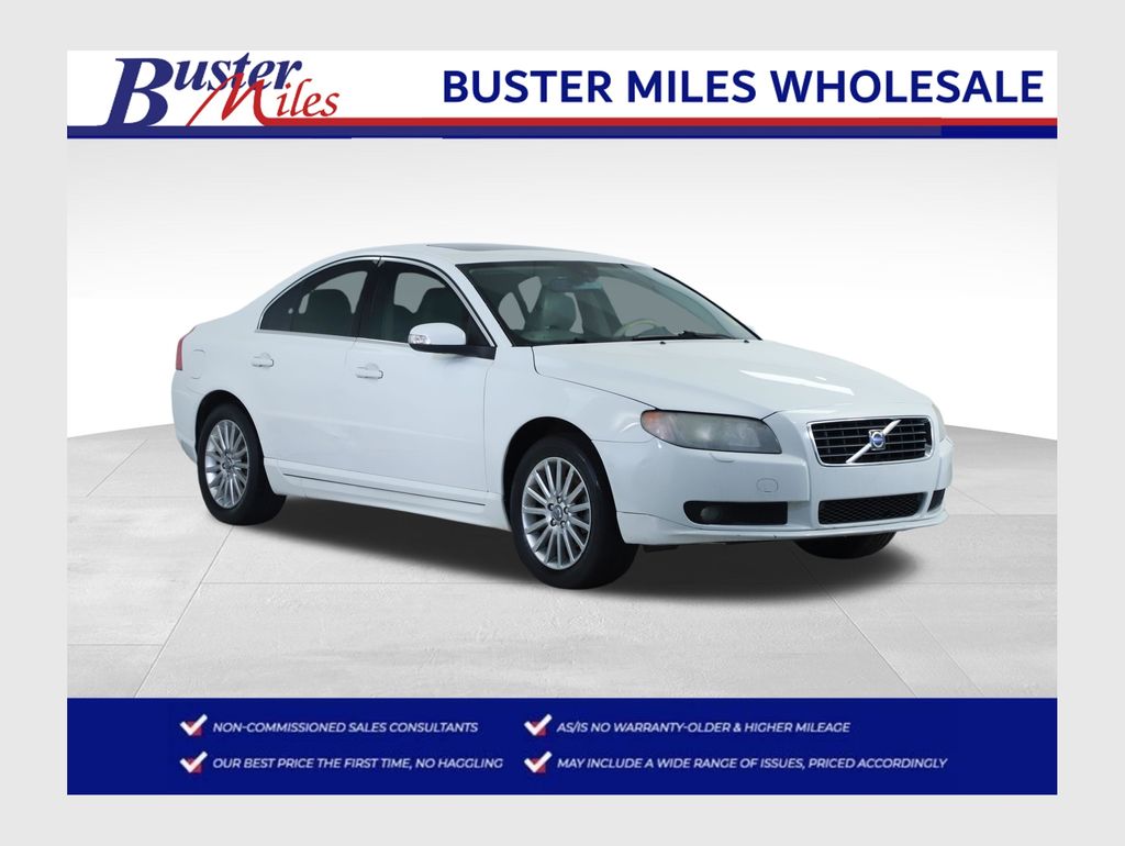 White Pearl Metallic 2007 Volvo S80 3.2 Sedan Front-Wheel Drive 6-Speed Automatic