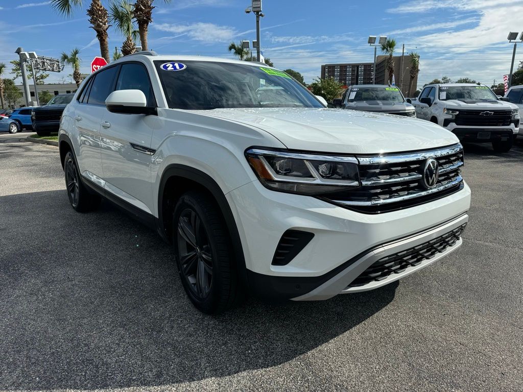 2021 Volkswagen Atlas Cross Sport 3.6L V6 SE w/Technology 9