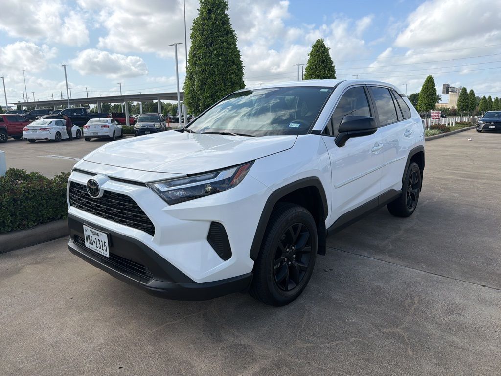 Ice 2025 Toyota RAV4 LE FWD SUV / Crossover Front-Wheel Drive 8-Speed Automatic