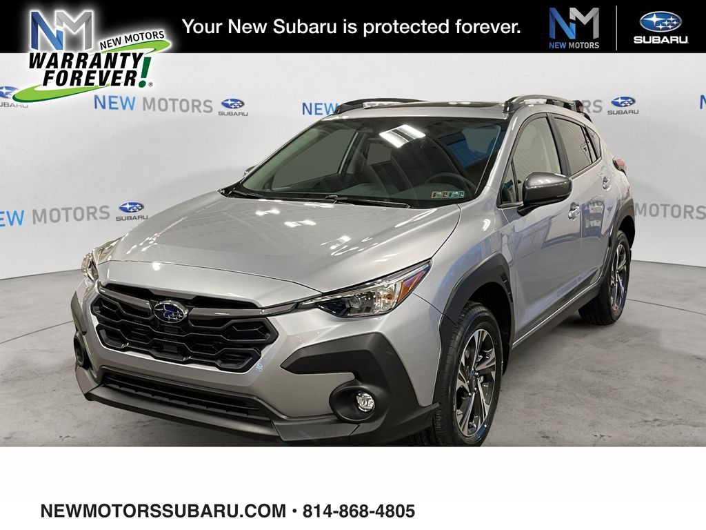 Silver Metallic 2026 Subaru Crosstrek SUV / Crossover All-Wheel Drive Continuously Variable Transmission