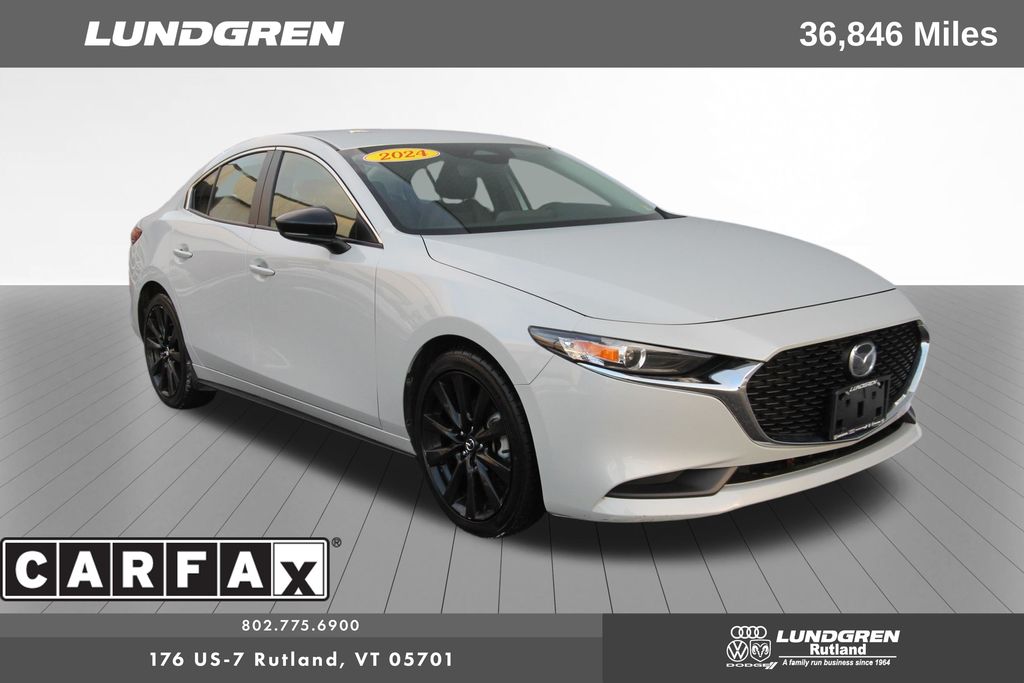 Ceramic Metallic 2024 Mazda MAZDA3 2.5 S Select Sport FWD Sedan Front-Wheel Drive 6-Speed Automatic