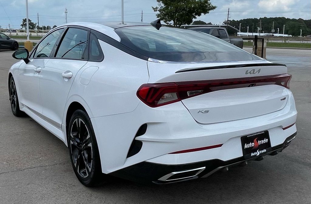 2022 Kia K5 GT-Line White at Joe Myers Mazda Kia
