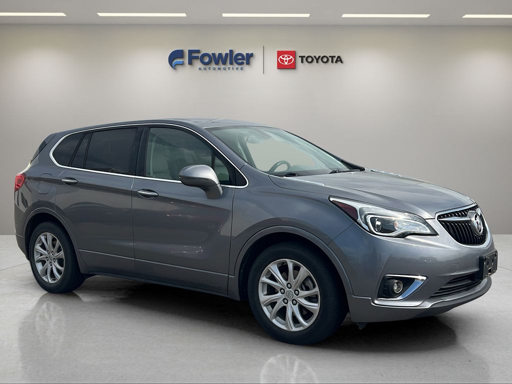 Satin Steel Gray Metallic 2019 Buick Envision Preferred FWD SUV / Crossover Front-Wheel Drive 6-Speed Automatic