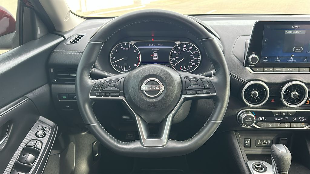 2024 Nissan Sentra SV Red at Classic Elite Chevrolet Sugar Land