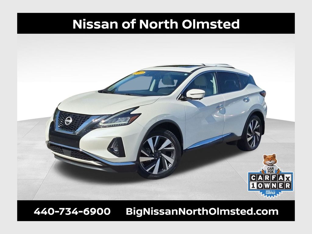 Pearl White 2023 Nissan Murano SUV / Crossover All-Wheel Drive Continuously Variable Transmission