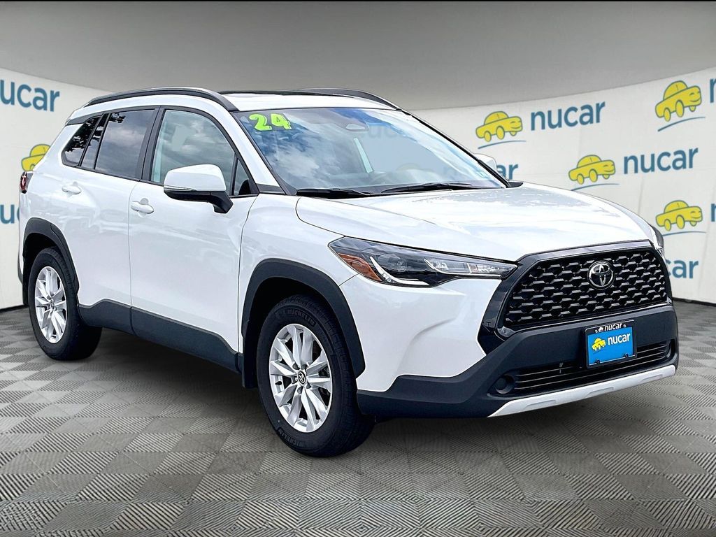 Brown (Beige) 2024 Toyota Corolla Cross SUV / Crossover All-Wheel Drive Continuously Variable Transmission