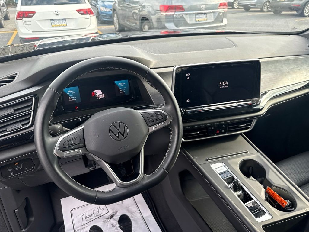 2024 Volkswagen Atlas Cross Sport 2.0T SE Black at Subaru and VW of Moon Township