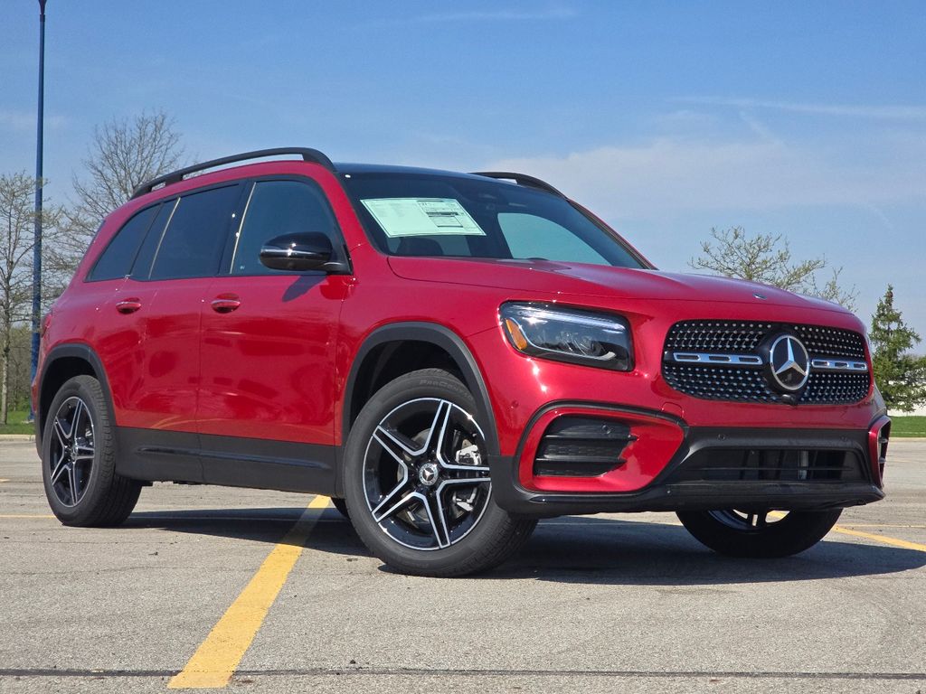 Patagonia Red Metallic 2026 Mercedes-Benz GLB 250 4MATIC SUV / Crossover All-Wheel Drive 8-Speed Dual Clutch