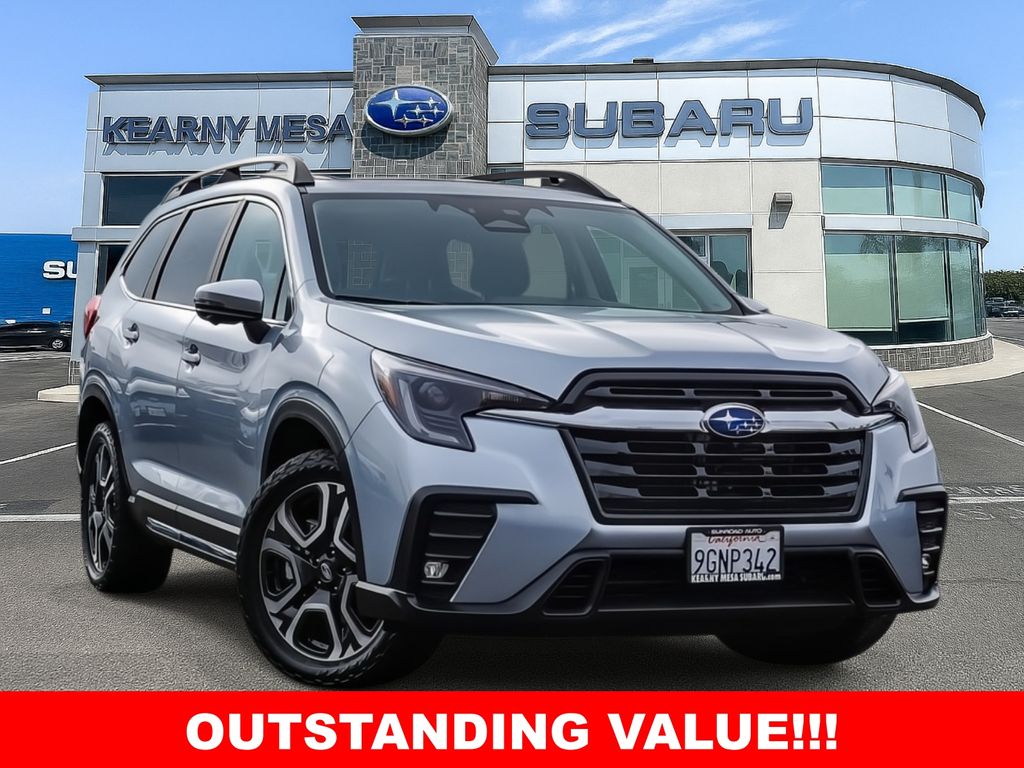 Ice Silver Metallic 2023 Subaru Ascent Limited 8-Passenger AWD SUV / Crossover All-Wheel Drive Continuously Variable Transmission
