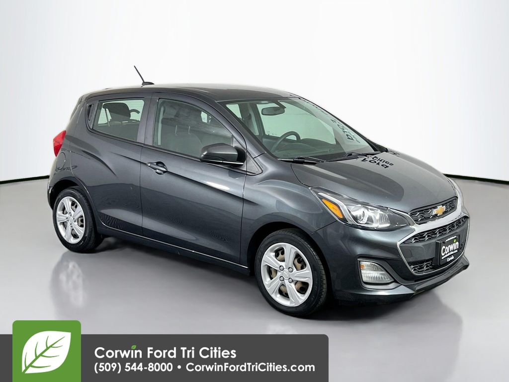 Nightfall Gray Metallic 2021 Chevrolet Spark LS FWD Hatchback Front-Wheel Drive Continuously Variable Transmission