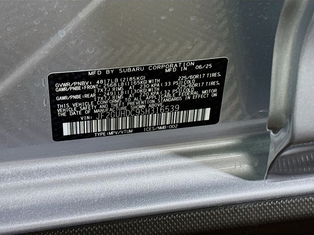2025 Subaru Crosstrek Premium