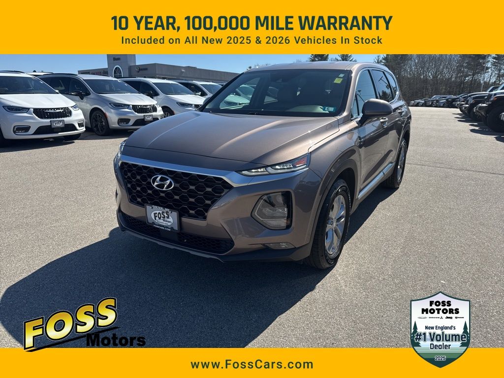 Earthy Bronze 2019 Hyundai Santa Fe 2.4L SEL AWD SUV / Crossover All-Wheel Drive 8-Speed Automatic
