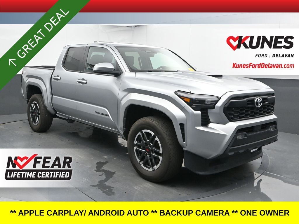 Celestial Silver Metallic 2024 Toyota Tacoma Pickup Truck 4X2 8-Speed Automatic