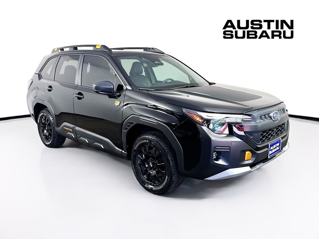 Crystal Black Silica 2026 Subaru Forester SUV / Crossover All-Wheel Drive Continuously Variable Transmission