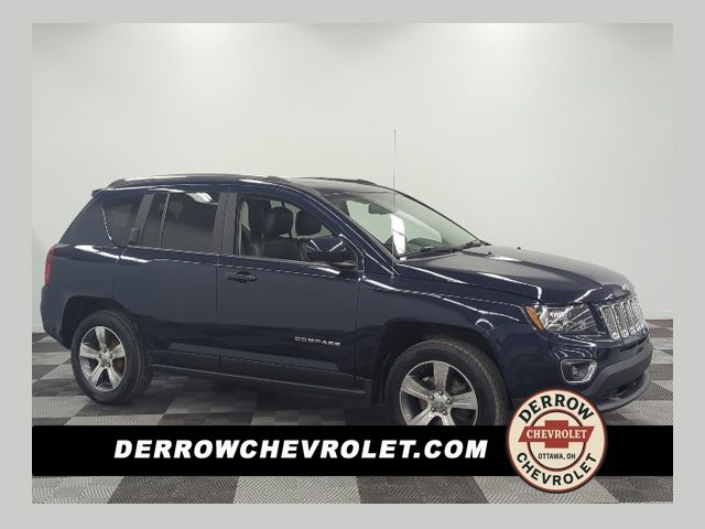 True Blue Pearlcoat 2016 Jeep Compass Latitude SUV / Crossover Front-Wheel Drive Continuously Variable Transmission