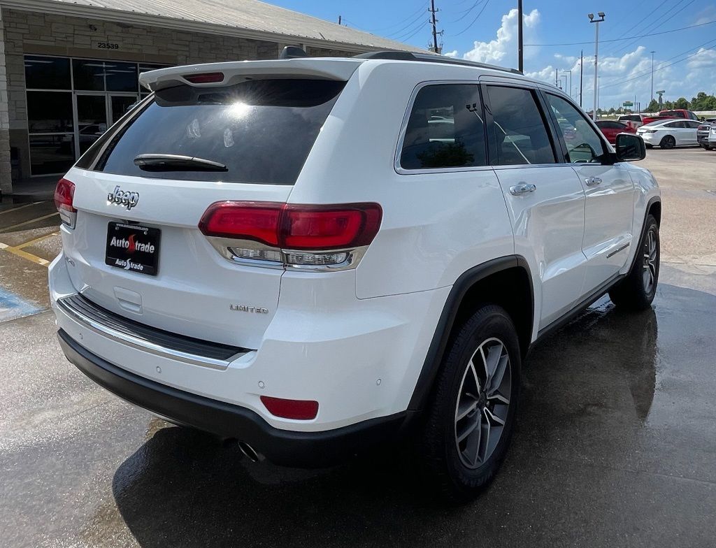 2021 Jeep Grand Cherokee Limited White at Monument Chevrolet