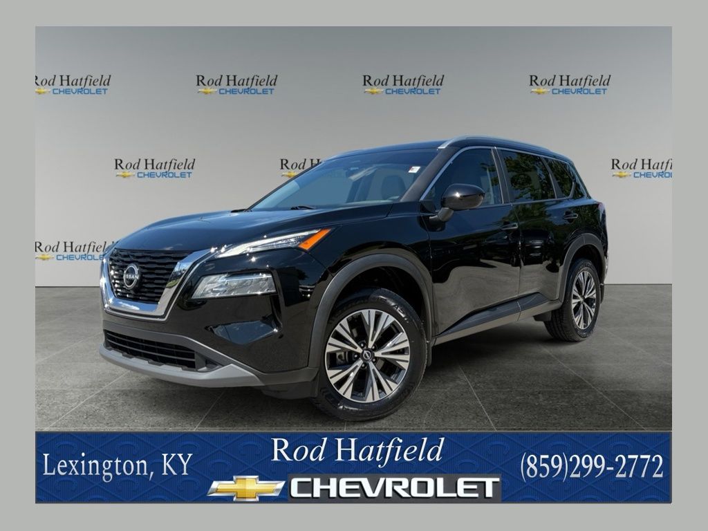 Super Black 2023 Nissan Rogue SUV / Crossover Front-Wheel Drive Continuously Variable Transmission