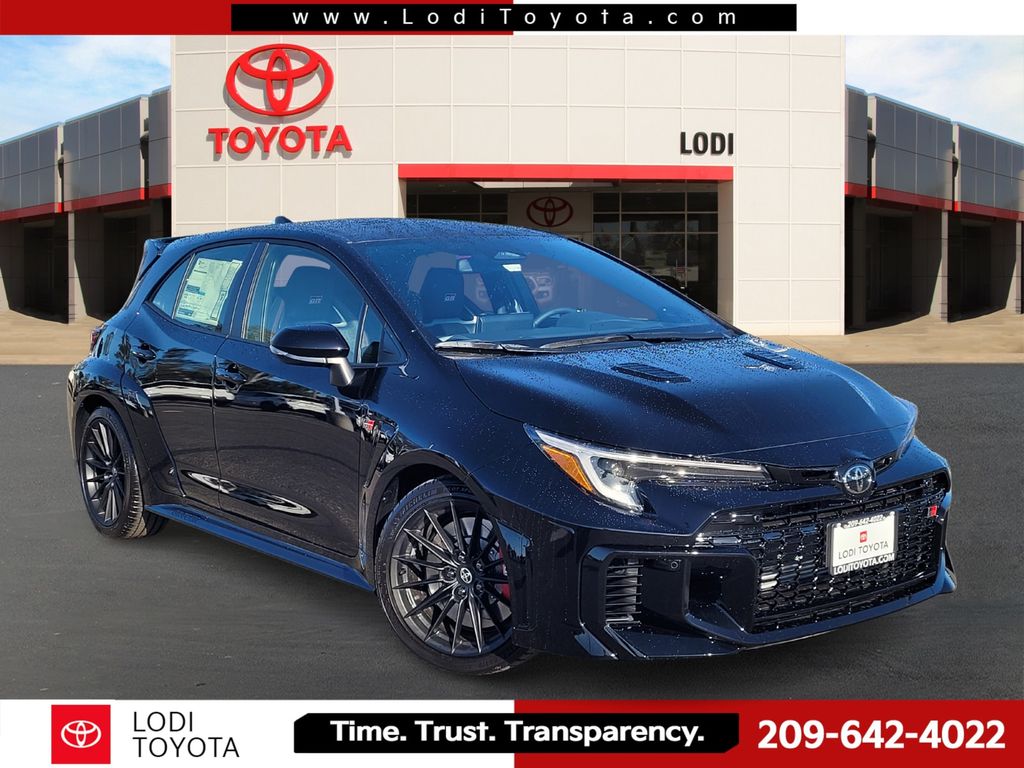 Black 2026 Toyota GR Corolla Premium Plus AWD Hatchback All-Wheel Drive 6-Speed Manual
