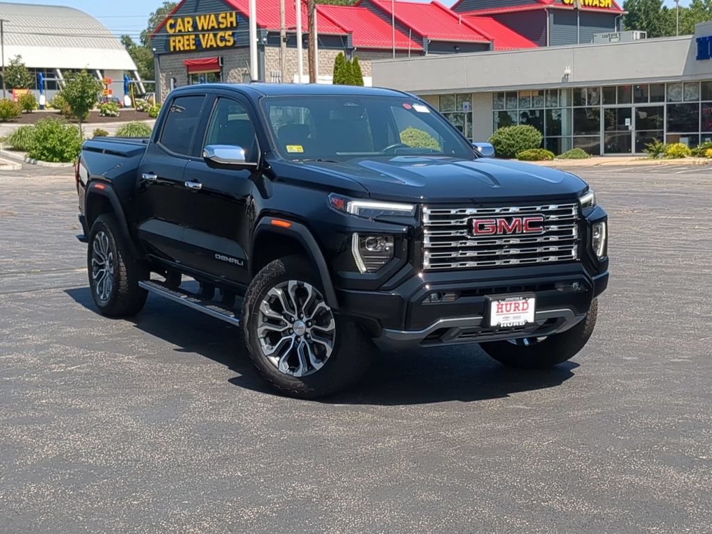 Onyx Black 2023 GMC Canyon Pickup Truck Four-Wheel Drive 8-Speed Automatic