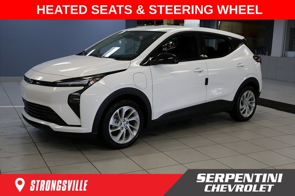 Summit White 2027 Chevrolet Bolt SUV / Crossover Front-Wheel Drive 1-Speed Automatic