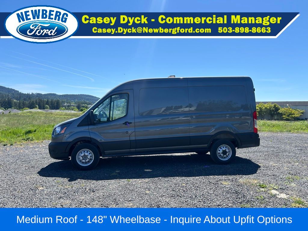 Carbonized Gray Metallic 2026 Ford Transit Cargo Van All-Wheel Drive