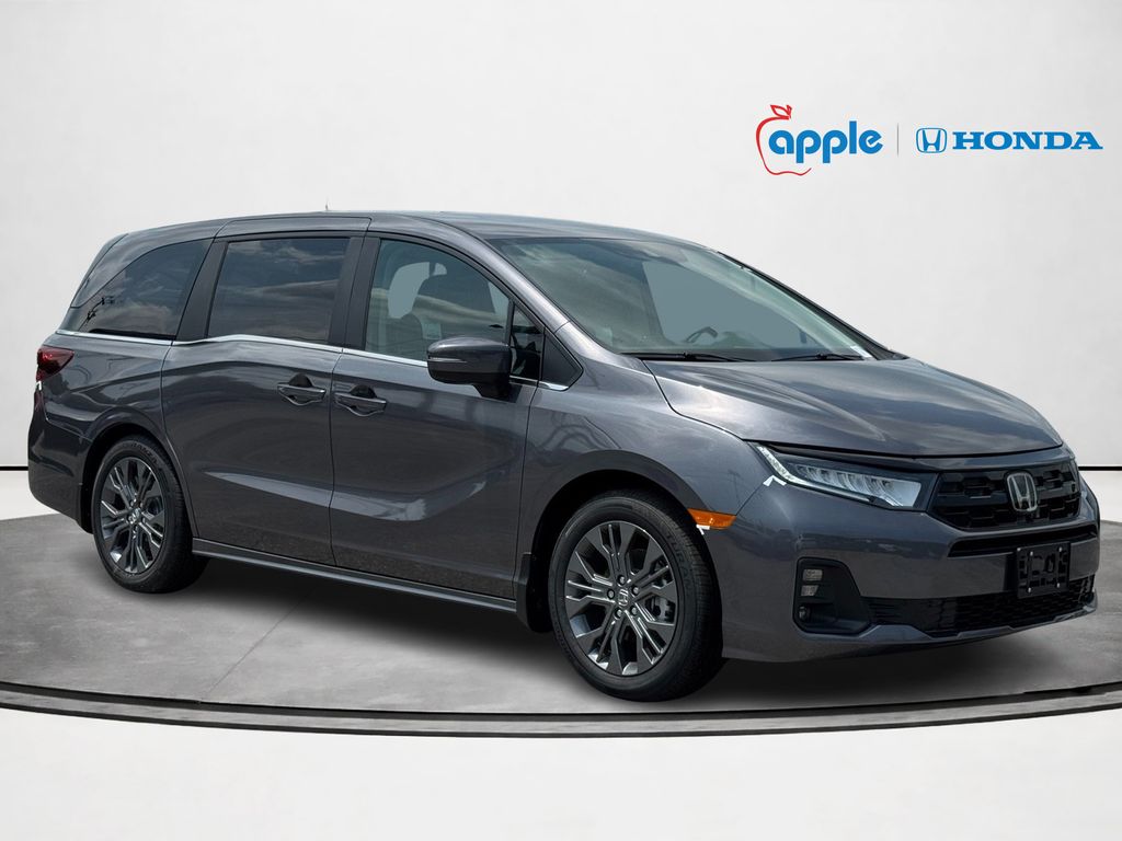 Gray (Modern Steel) 2026 Honda Odyssey Touring FWD Minivan Front-Wheel Drive Automatic