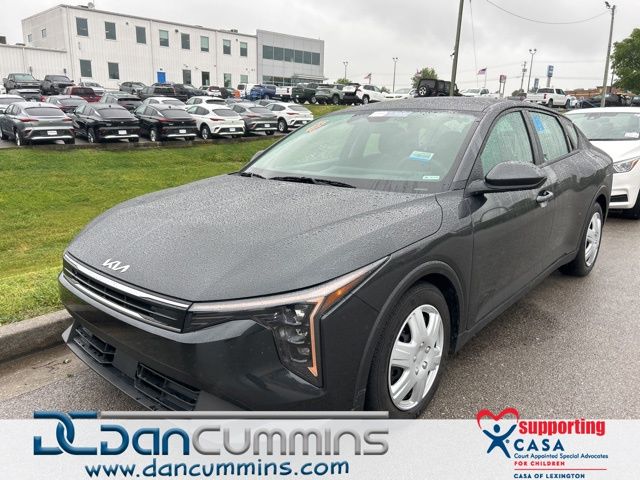 Interstellar Gray 2025 Kia K4 LX FWD Sedan Front-Wheel Drive Continuously Variable Transmission