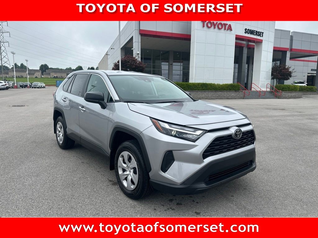 Silver Sky Metallic 2025 Toyota RAV4 SUV / Crossover All-Wheel Drive 8-Speed Automatic