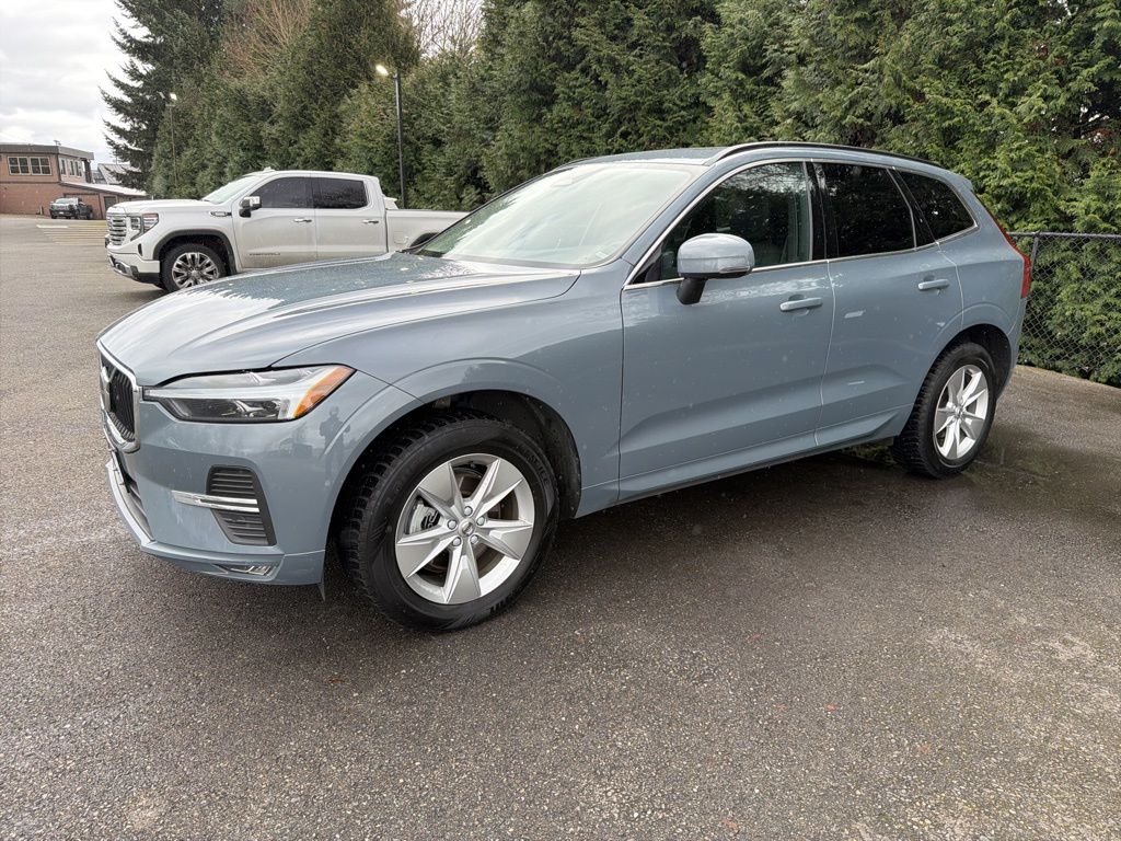 Gray 2022 Volvo XC60 SUV / Crossover All-Wheel Drive Automatic