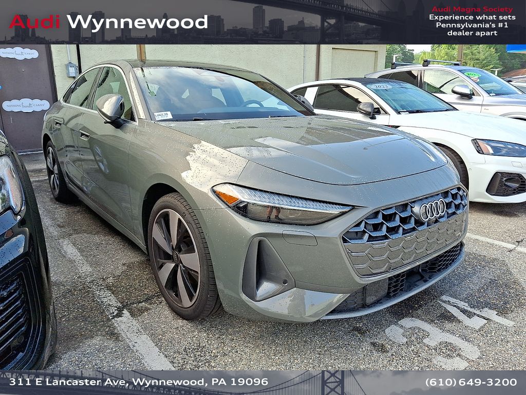 Gray Metallic 2025 Audi A5 Sedan All-Wheel Drive 7-Speed Automatic