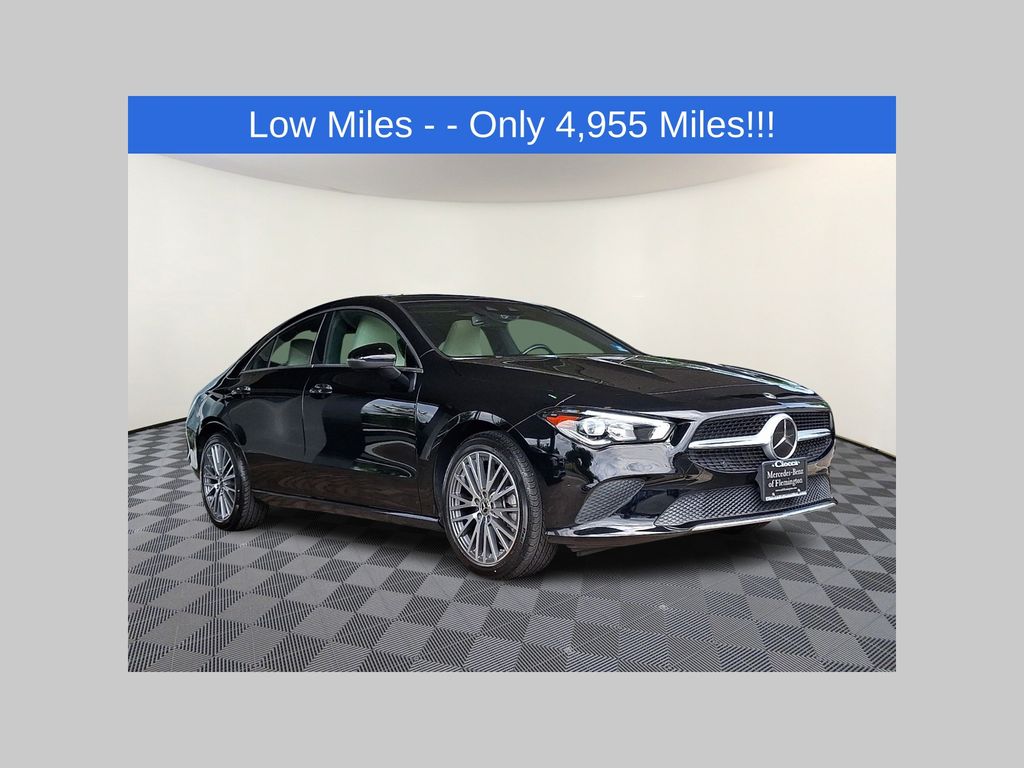 Black 2020 Mercedes-Benz CLA 250 4MATIC Coupe All-Wheel Drive 7-Speed Automatic