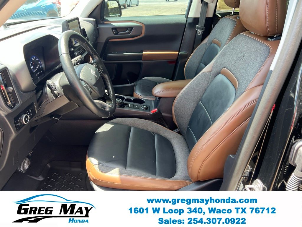 2023 Ford Bronco Sport Outer Banks Black at Greg May Honda