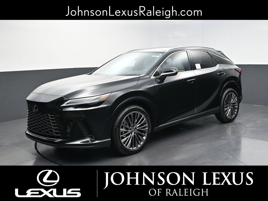 Black (CAVIAR) 2026 Lexus RX Hybrid 450h+ Luxury AWD SUV / Crossover All-Wheel Drive Continuously Variable Transmission